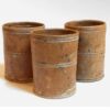 Verre droit grand marron
