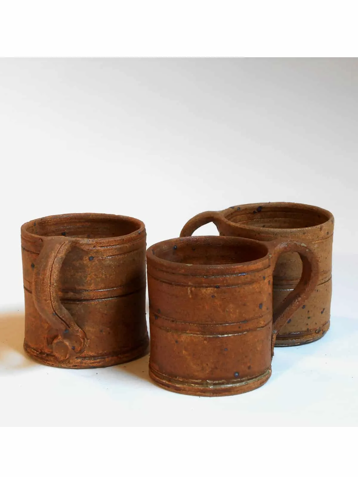 Tasse droite large marron