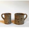 Tasse droite large et fine vert