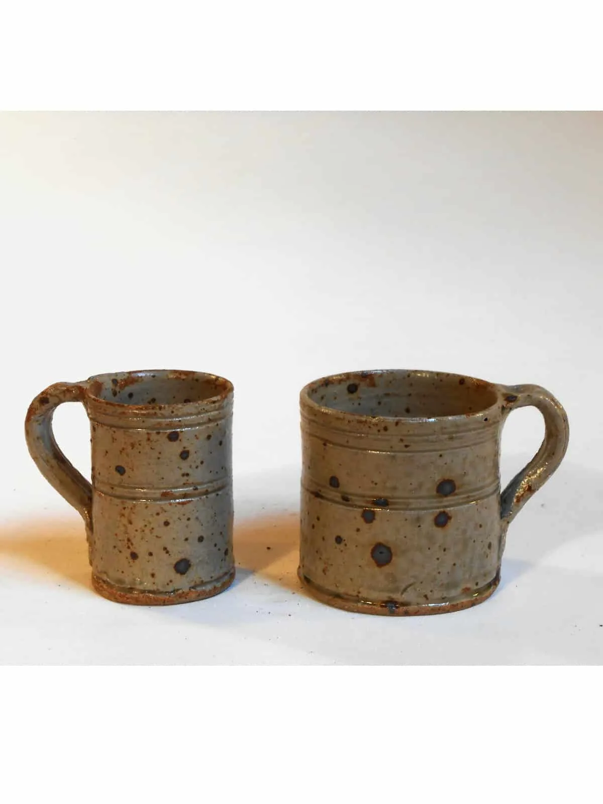 Tasse droite large et fine vert