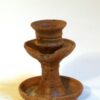 Bougeoir marron