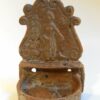 Porte savon dame marron Porte savon dame marron