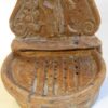 Porte savon dame marron Porte savon dame marron