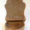 Porte savons fleur marron