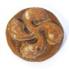 Croix basque petite marron engobe dessous
