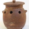 Pot à ail marron