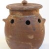 Pot à ail marron