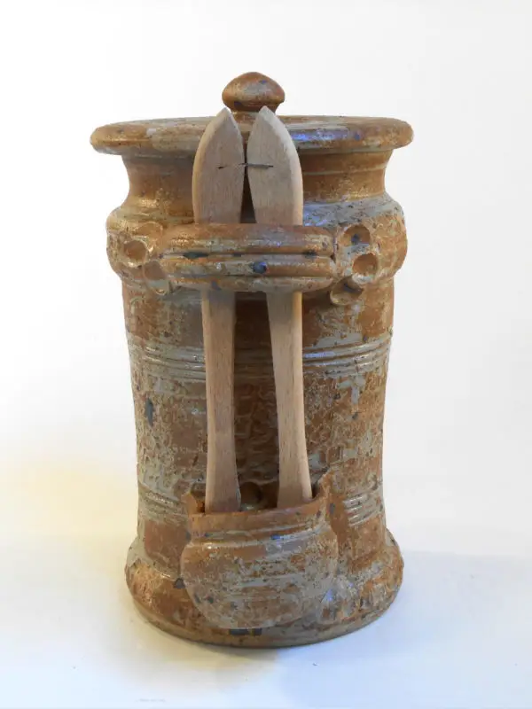 Pot à cornichon marron