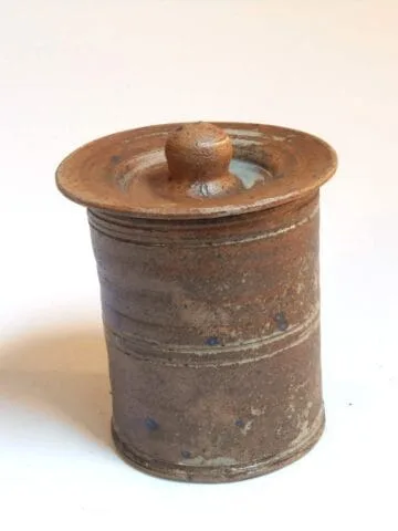 Sucrier droit marron