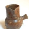 Pot à lait rond marron