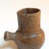 Pot à lait rond marron