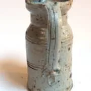 Pot à lait droit vert