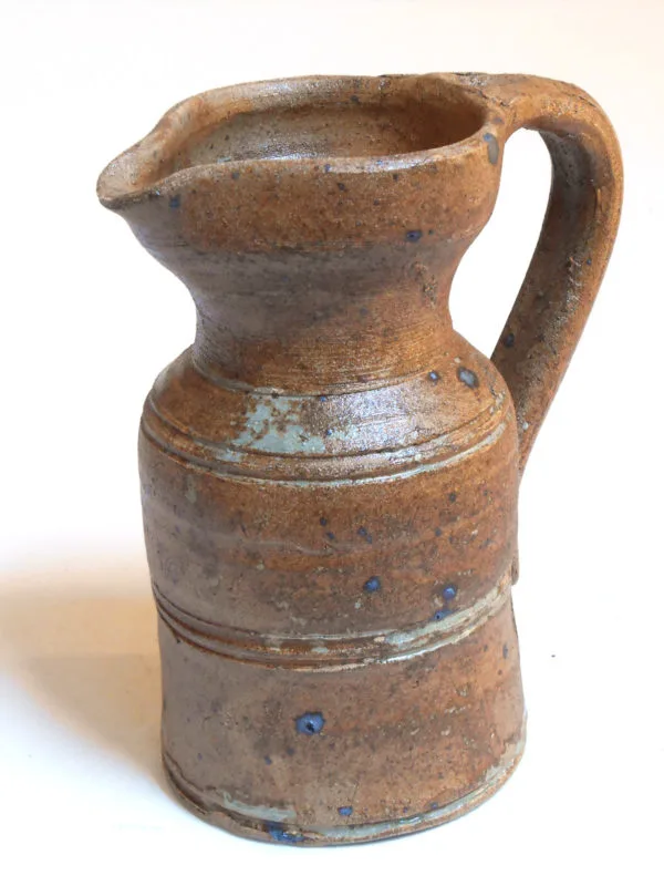 Pot à lait droit marron