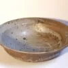 Saladier à oreille en grès émaillé à la cendre de chêne